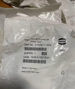 1PCS NEW RSV M12-CRIMP 21038121505   In Stock #YY - Afbeelding 1 van 2