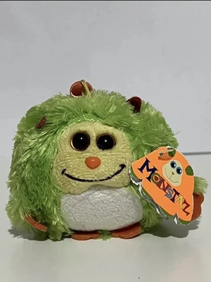 TY Monstaz Collection "Maxine" Fluffy Key Ring New With Tag - Image 1 of 4