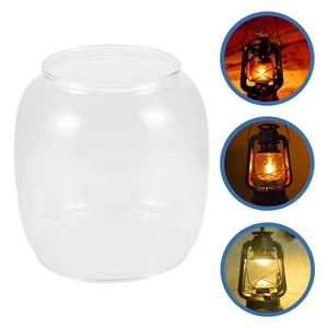 Glass Lampshade Gas Replacement Globe Kerosene for Indoor Use Oil - Picture 1 of 12