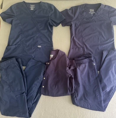 Cherokee Ropa de Trabajo Y Barco Azul Marino Exfoliantes XS Prendas para el torso, Pantalones, Chaqueta Talla S Lote 5 Foto 1 de 4