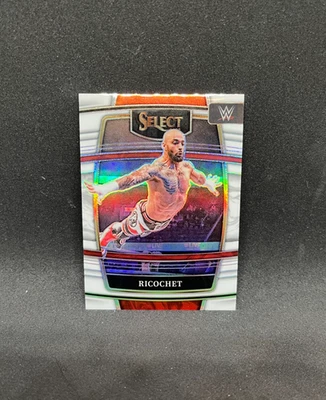 2022 Panini Select WWE Ricochet #26 White Prizm /99 Concourse AEW - Image 1 of 2