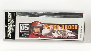 Large In Memory Of Peter Brock 1945 - 2006 Sticker Decal live life Holden HDT - Picture 1 of 2
