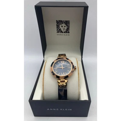 Anne Klein 小号袖口式手链女式模拟手表 10/9652 全新电池 — 第 1/4 张图片