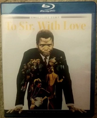 TO SIR, WITH LOVE 1967 Blu-ray Twilight Time Limited Poitier OOP MINT  Foto 1 de 3