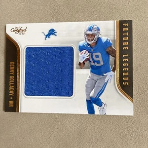2017 Certified Cuts Future Legends Kenny Golladay #10 Jersey Relic - Picture 1 of 2