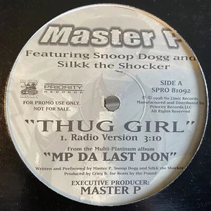 MASTER P - THUG GIRL (12")  1998!!!  RARE!!!  SNOOP DOGG + SILKK THE SHOCKER!!! - Picture 1 of 1