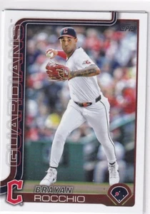 2025 Topps MLB Baseball Series 1 No. 194 Brayan Rocchio Guardians - Bild 1 von 2