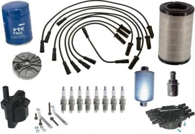 Spark Plugs Ignition Wires Cap Rotor For Chevrolet Pick Up 7.4L 96-00 16pc Kit — 第 1/4 张图片