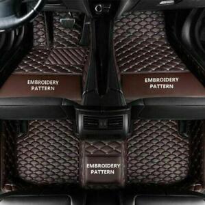 Fit For Cadillac SRX CTS ATS Car Floor Mats Waterproof Luxury Auto Liner Carpets