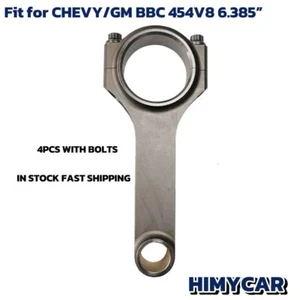 Precision Forged 4340 H-Beam Connecting Rod For CHEVY BBC Chevy/GM 396/454/502 - Picture 1 of 5