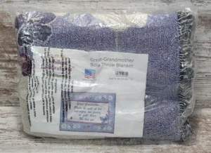 Great Grandmother Tapestry Throw Blanket -By Jubilee Celebrations - Picture 1 of 13