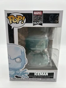 Funko Pop! Marvel: 80 Years Of Marvel - Iceman #504 Vinyl Figure NEW in Box - Picture 1 of 6