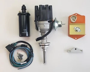 CHRYSLER 413 426 440 ELECTRONIC DISTRIBUTOR CONVERSION KIT + COIL MOPAR DODGE - Picture 1 of 7