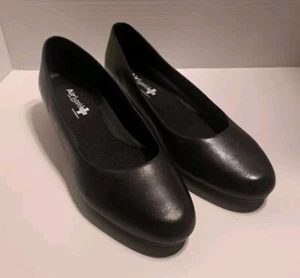 Air Supply Women's Size 9 Shoes Black Leather Casual Comfort Career  - Picture 1 of 8