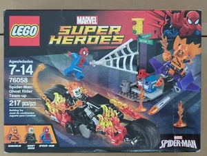 LEGO Marvel 76058 Spiderman Ghost Rider Team-Up Motocicleta Hobgoblin Planeador - Imagen 1 de 3