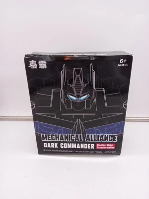 Transformers Mechanical Alliance Dark Commander YS-04 Die Cast Metal Sealed New - Image 1 of 4