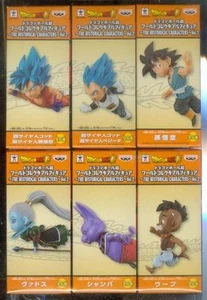 Banpresto Dragonball Super WCF World Collectable Figura 30th Vol.6 Juego Completo de 6 - Imagen 1 de 2