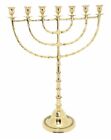 Menorah Menora Brass 7 branch Large Copper 22" XXL Oil Lamp Candle Holder Israel