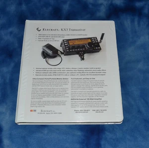 HOJA DE CUBIERTA TRANSCEPTOR RADIOAFICIONADO ELECCRAFT, LOTE DE DOCUMENTOS HALLAZGO PATRIMONIAL - Imagen 1 de 12