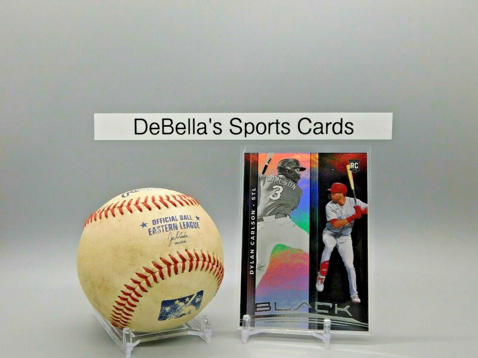 2021 Panini Chronicles BLACK Dylan Carlson RC #2 Cardinals - Image 1 of 2