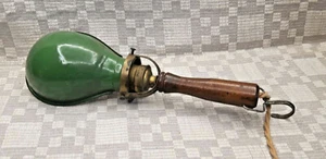 Vintage DRGM Military inspection German enamel lamp 1930-1936 - Picture 1 of 12