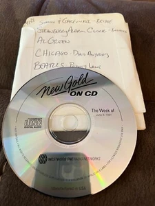 NEW GOLD ON CD CD RADIO SHOW 6/3/91 w/Beatles, Chicago, Al Green, Simon & Garfun - Foto 1 di 1