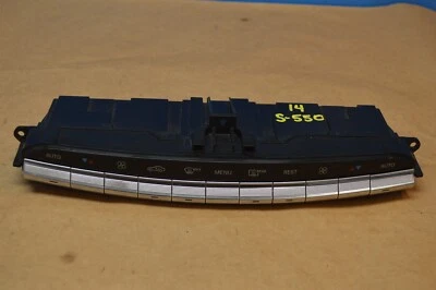 Mercedes Benz S550 2014 W222 tablero aire acondicionado calefacción interruptor controlador Foto 1 de 4