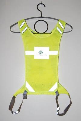 New Firefly Buddy Unisex Adult Neon Yellow Reflective Cycling Vest & Bands XL - Image 1 of 4
