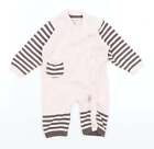 Babaluno Baby Pink Cotton Babygrow One-Piece Size 0-3 Months