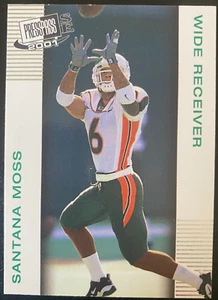 Santana MOSS 2001 Rookie Card PressPass SE #24 New York Jets - Picture 1 of 2