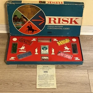 VINTAGE ORIGINAL RISK "1959/1963 Edition" PARKER BROTHERS BOARD GAME - Picture 1 of 7