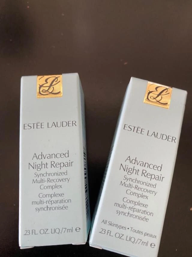 Complejo Multi-Recuperación Reparación Nocturna Avanzada Estee Lauder ~ Tamaño de Viaje .23 Fl Oz Foto 1 de 1