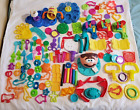 120+ Pieces Play Doh Dough Molds Accessories Tools Cutters Random Assorted Lot