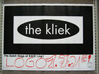 original Mod / R&B / Garage Tour-Plakat * THE KLIEK (NL) *  Live in Deutschland 