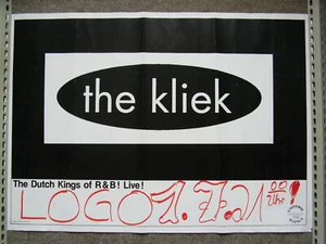 original Mod / R&B / Garage Tour-Plakat * THE KLIEK (NL) * Live in Deutschland - Picture 1 of 1