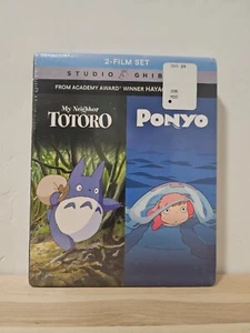 Studio Ghibli - My Neighbor Totoro & Ponyo (2-Film Set) Blu Ray + DVD - Picture 1 of 2