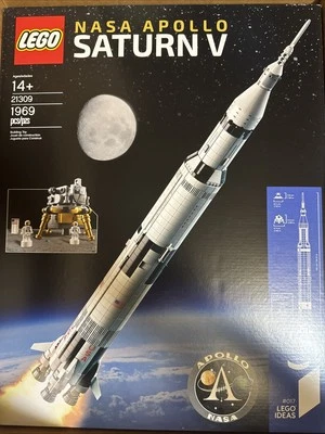 LEGO IDEAS #017 - NASA Saturn V - Set 21309 Retired Sealed Set Brand New - Image 1 of 2