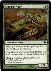 MTG Ambush Viper Innistrad Common #169 - Picture 1 of 2