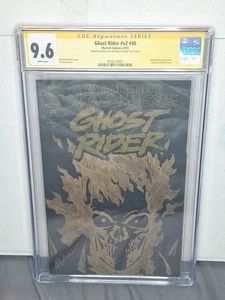 SKETCH BY MICHAEL GOLDEN GHOST RIDER V2 #40 CGC 9.6 1993 - Picture 1 of 3