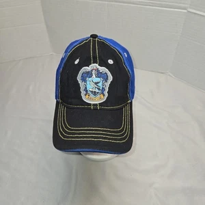 Ravenclaw Harry Potter Universal Studios Ball Cap Hat Snapback Baseball Euc - Picture 1 of 6
