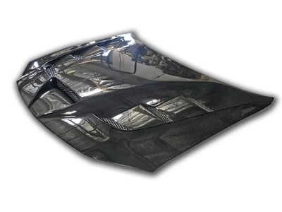 Chrysler 300 300C 300S 2011-2023 capó Hornet extractor de calor Ram aire fibra de carbono Foto 1 de 4