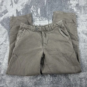 Ermenegildo Zegna Pants Mens 30x29 Brown Cotton Trousers - Picture 1 of 15