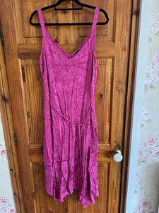 BNWT M&Co Pink Cerise Sundress Size 18 RRP £35.00 - Picture 1 of 2