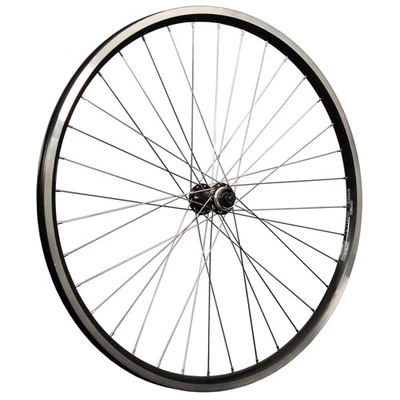 28 Zoll Vorderrad Ryde X-Plorer Hohlkammer Shimano HB-QC300 Nabe Disc CL schwarz - Bild 1 von 4