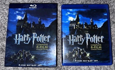 Harry Potter Complete 8-Film Collection Set BluRay Brand Warner Bros MINT COND - Image 1 of 4