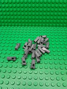 ** 25 CT LOT **  Lego NEW dark bluish gray bar holder with handle pieces (A-74) - Picture 1 of 1