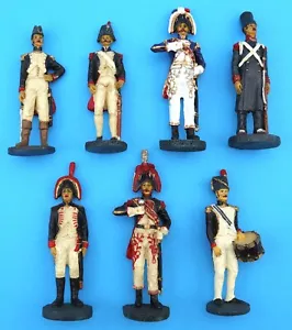 Konvolut 7 historische Soldaten 1:18 bemalt - Picture 1 of 2