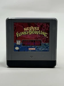 Nester's Funky Bowling for Nintendo Virtual Boy *Authentic* Tested w/ Dust Cover - Picture 1 of 6