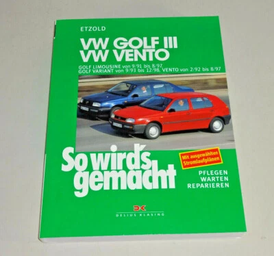 Manuale di Riparazione VW Golf III - Da 1991 fino A 1997 / VW Vento - Da 1992 - Immagine 1 di 2