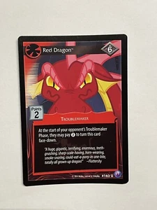 2014 My Little Pony Premiere Cards Enterplay Hasbro - Red Dragon #163 - Picture 1 of 2